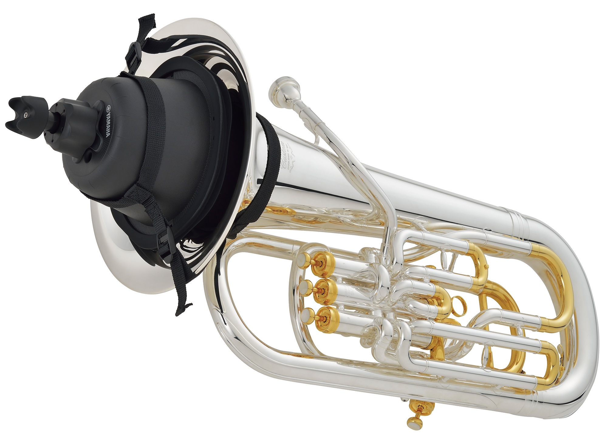 Euphonium Mute on Instrument